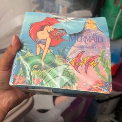 1991 Disney vintage the little mermaid card box