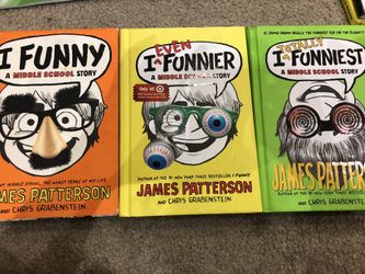 I Funny Series by James Patterson Kids Books