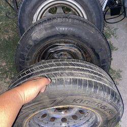 Rims With Tires Mix Match 