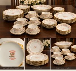 Limoge Elite works plate set