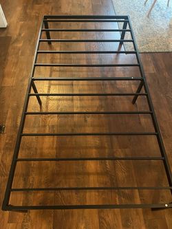 Twin Metal Platform Bed Frame