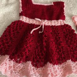 Vestido Tejido A Crochet
