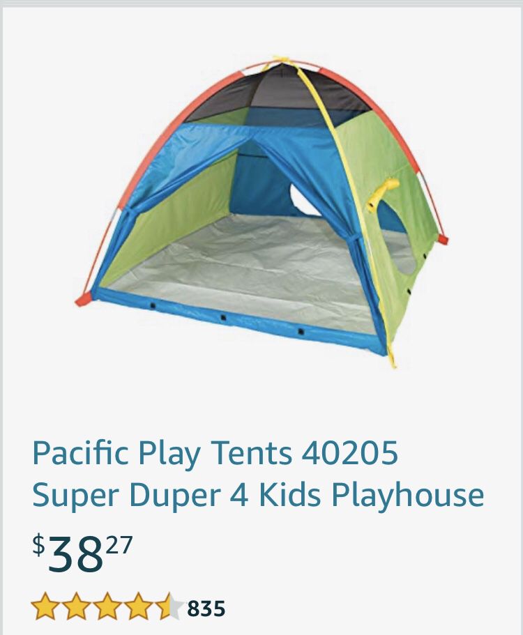 Kids play tent