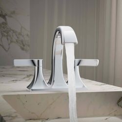 KOHLER Maxton 2-Handle 4-in Centerset Bathroom Faucet  - Chrome