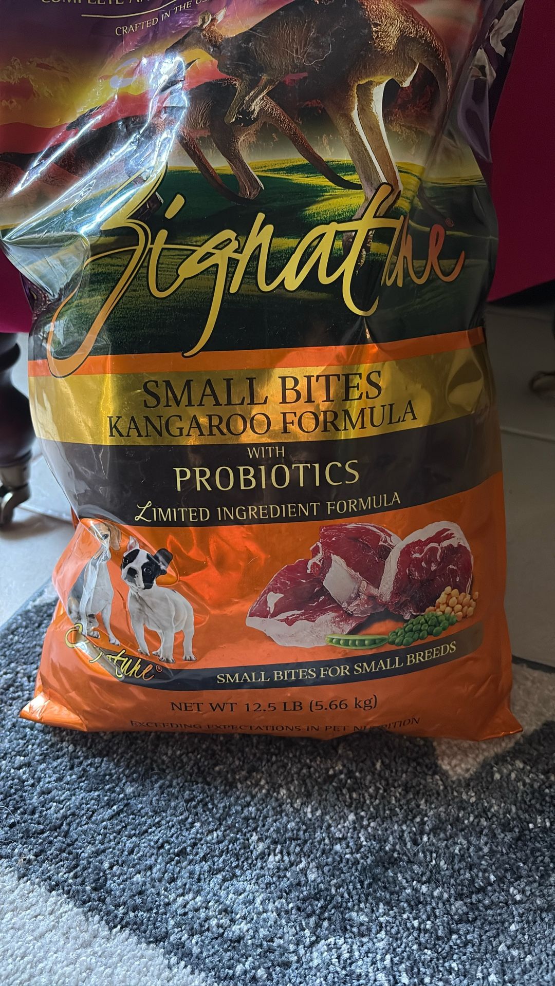 Zignature Kangaroo Limited Ingredient Formula Dry Dog Food, 12.5-lb bag
