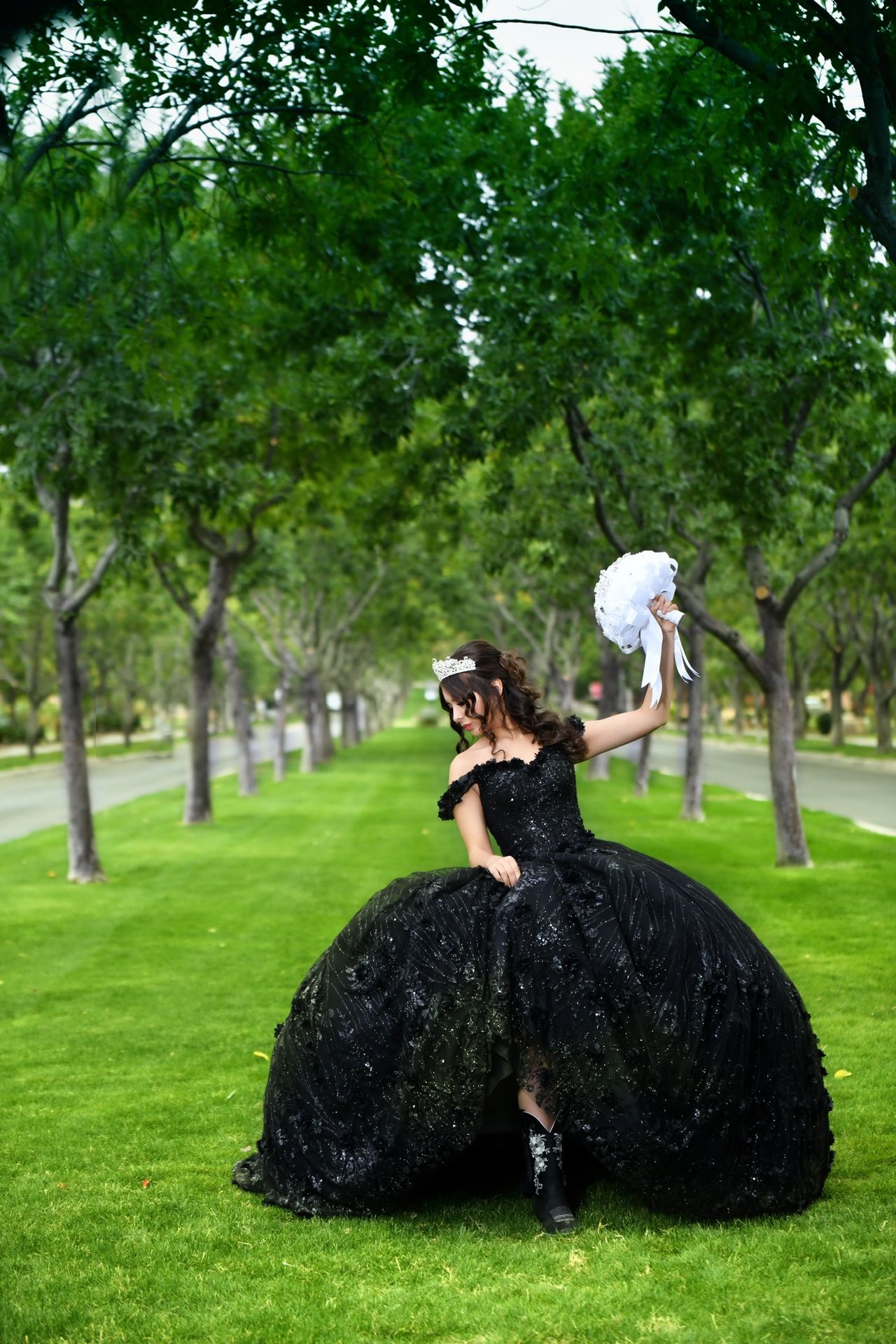 Black Quince Dress SM,All Products : American Fashion Style Bags On Sale