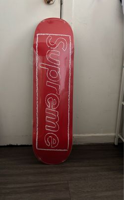 Supreme x KAWS Chalk Logo Skateboard Deck