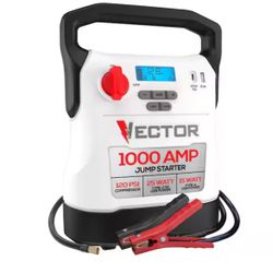 VECTOR 1000 Amp Jump Starter, Compressor, USB Power