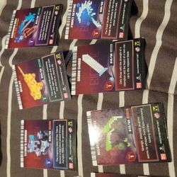Minecraft Dungeons Arcade Cards