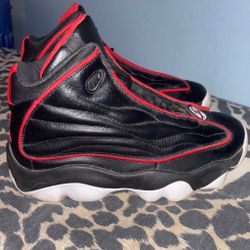 Air Jordan High-Top Sneakers Black Red