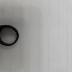Dark Wooden Ring Size 6