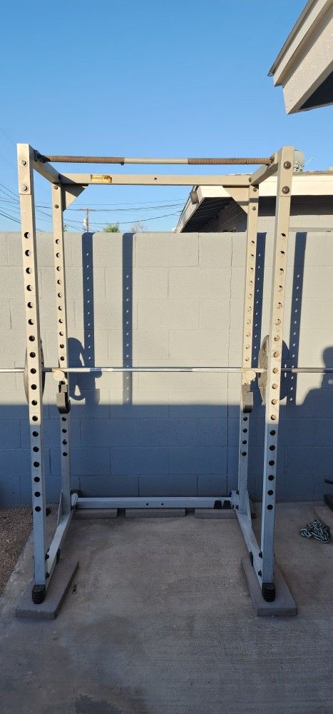 Power Rack And Weights