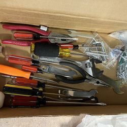 Box of Tools & Screws For $25