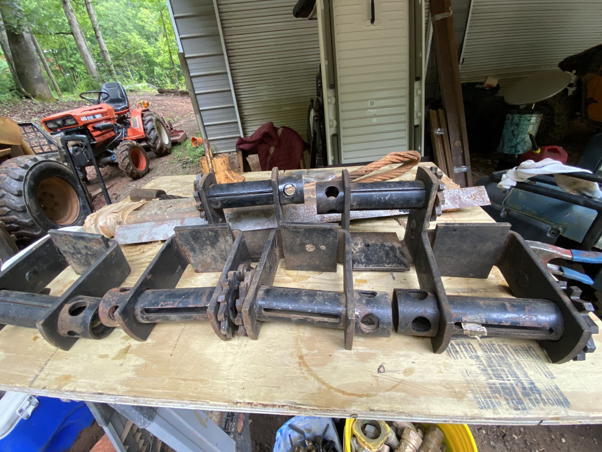 6 Weld On Strap Winches For Truck Or Trailer