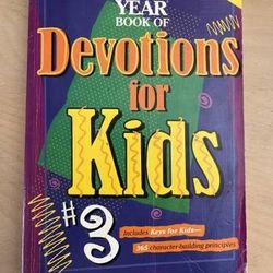 The One Year Book of Devotions For Kids - Volume 3