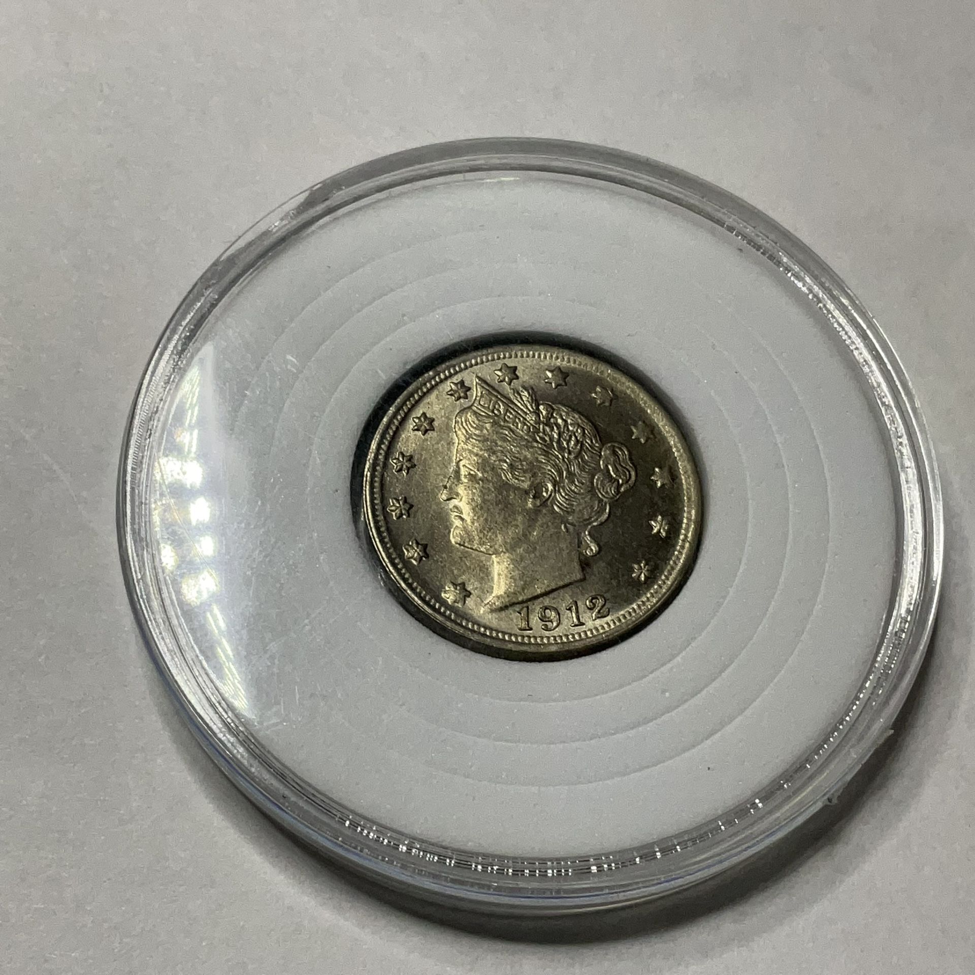 1912 S Vnickel Coin
