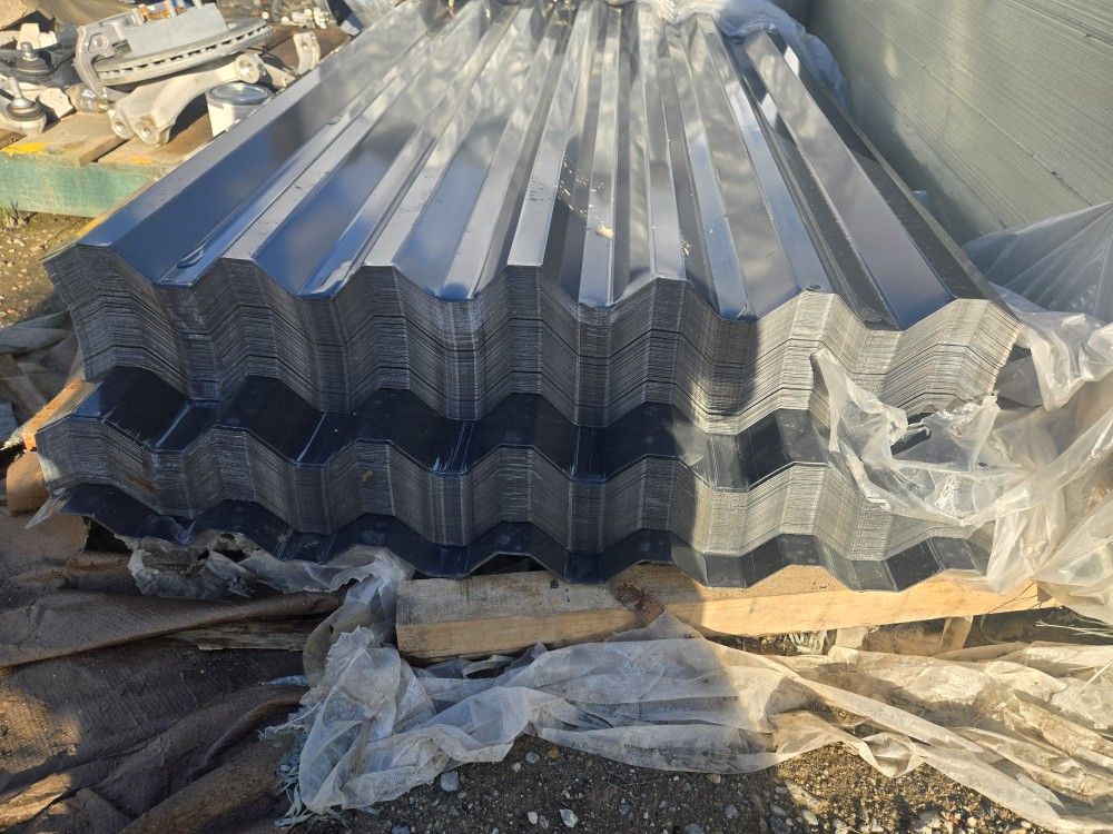 Fence Metal Sheets 6ft Tall 24$ Each 
