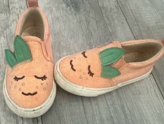 Cat & Jack Peach Slide On Shoes