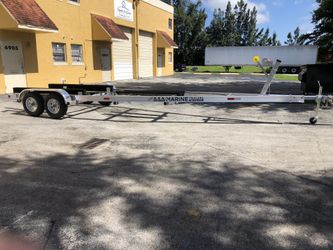 23’-25’ 6k Aluminum Dual Axle Trailer