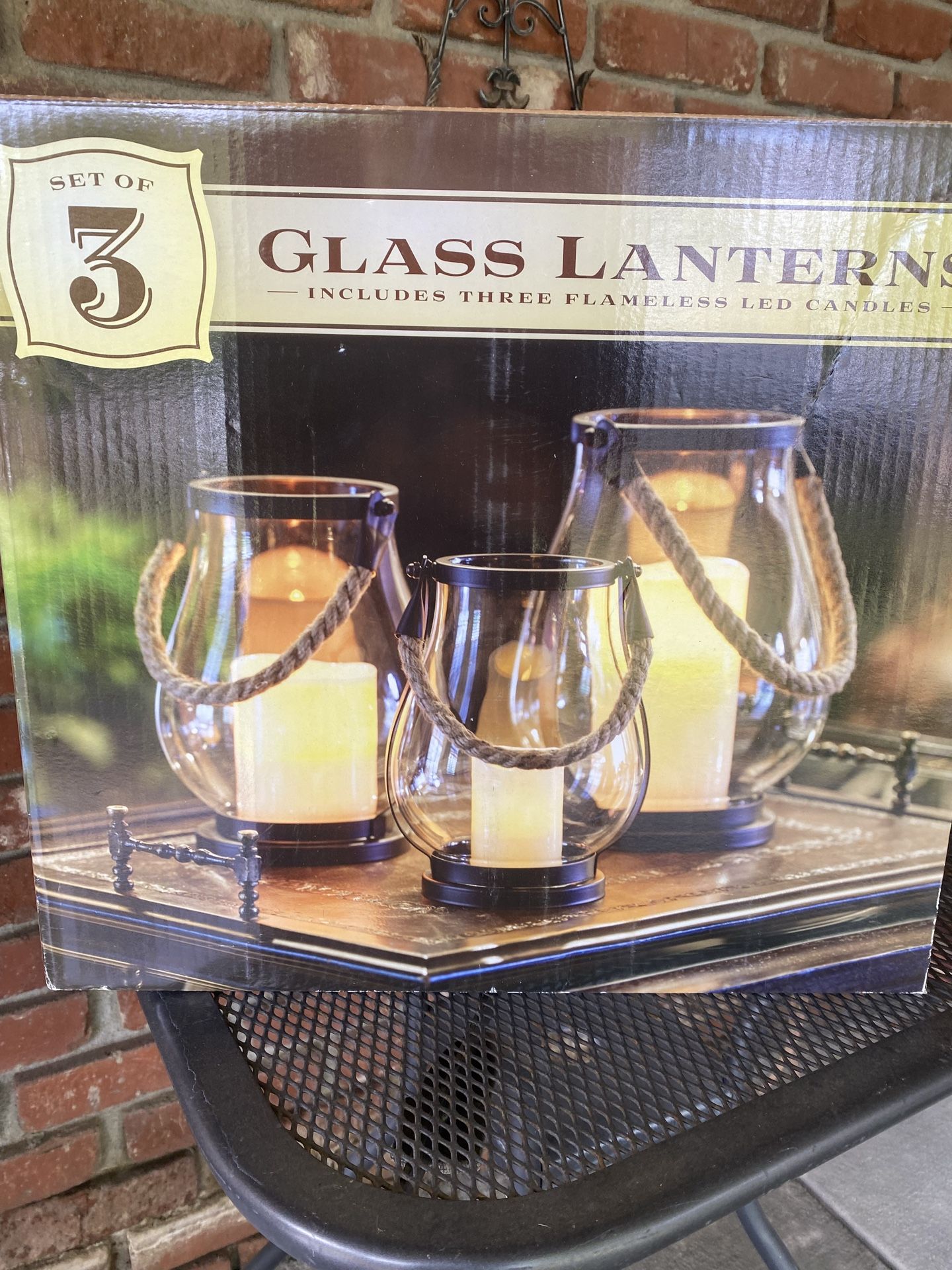 Glass lanterns