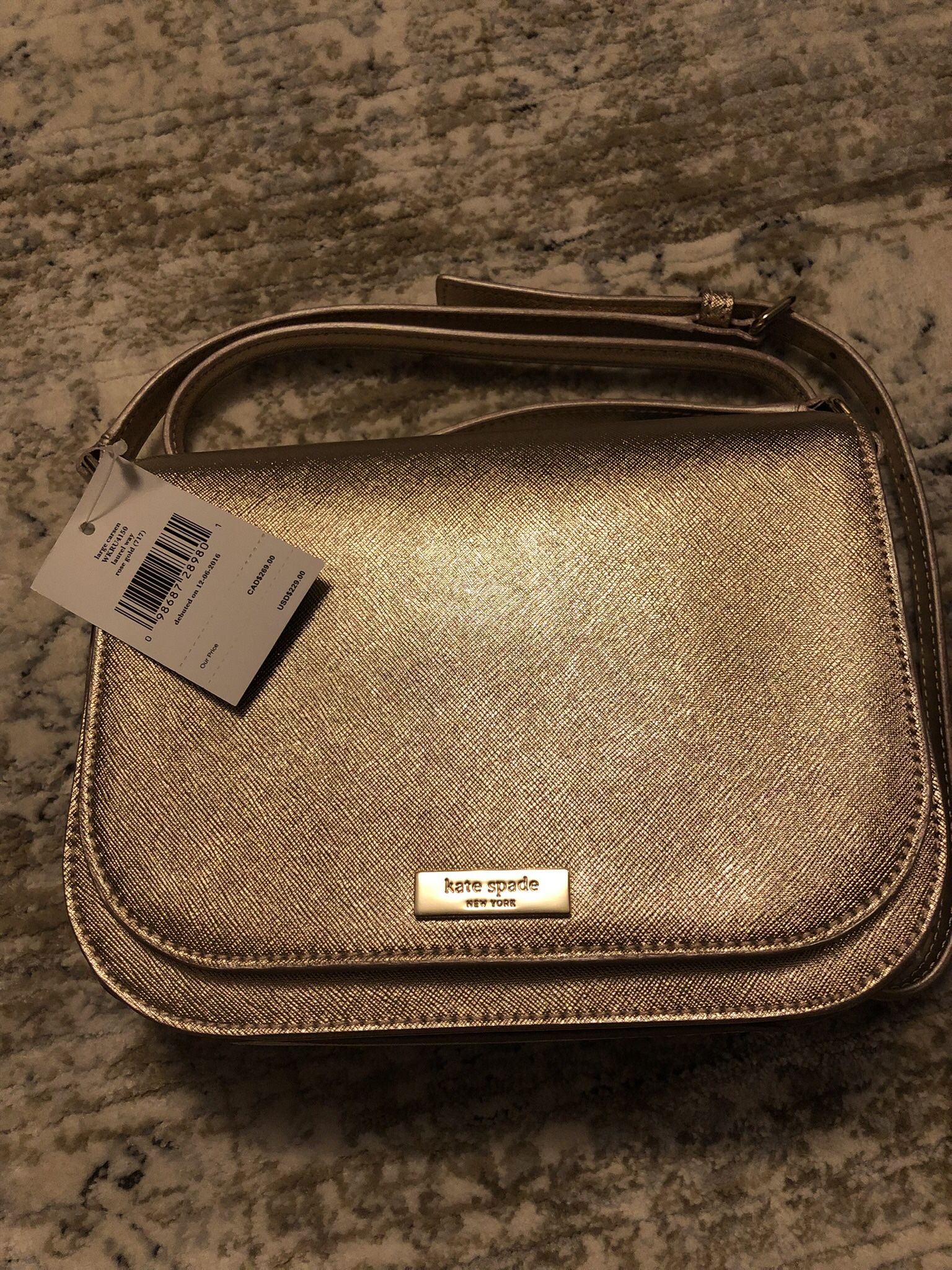 Kate Spade Large Carsen in Rose Gold