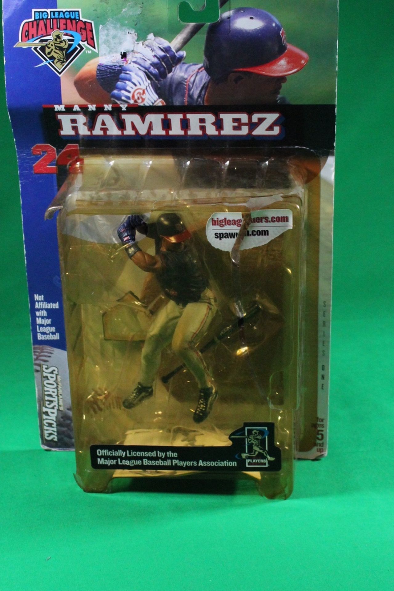 Manny Ramirez Action Figure McFarlane Toys Big League Challenge MLB BASEBALL