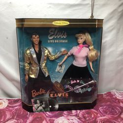 Vintage Barbie And Elvis 