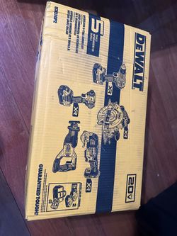Dewalt combo 5  xr tools