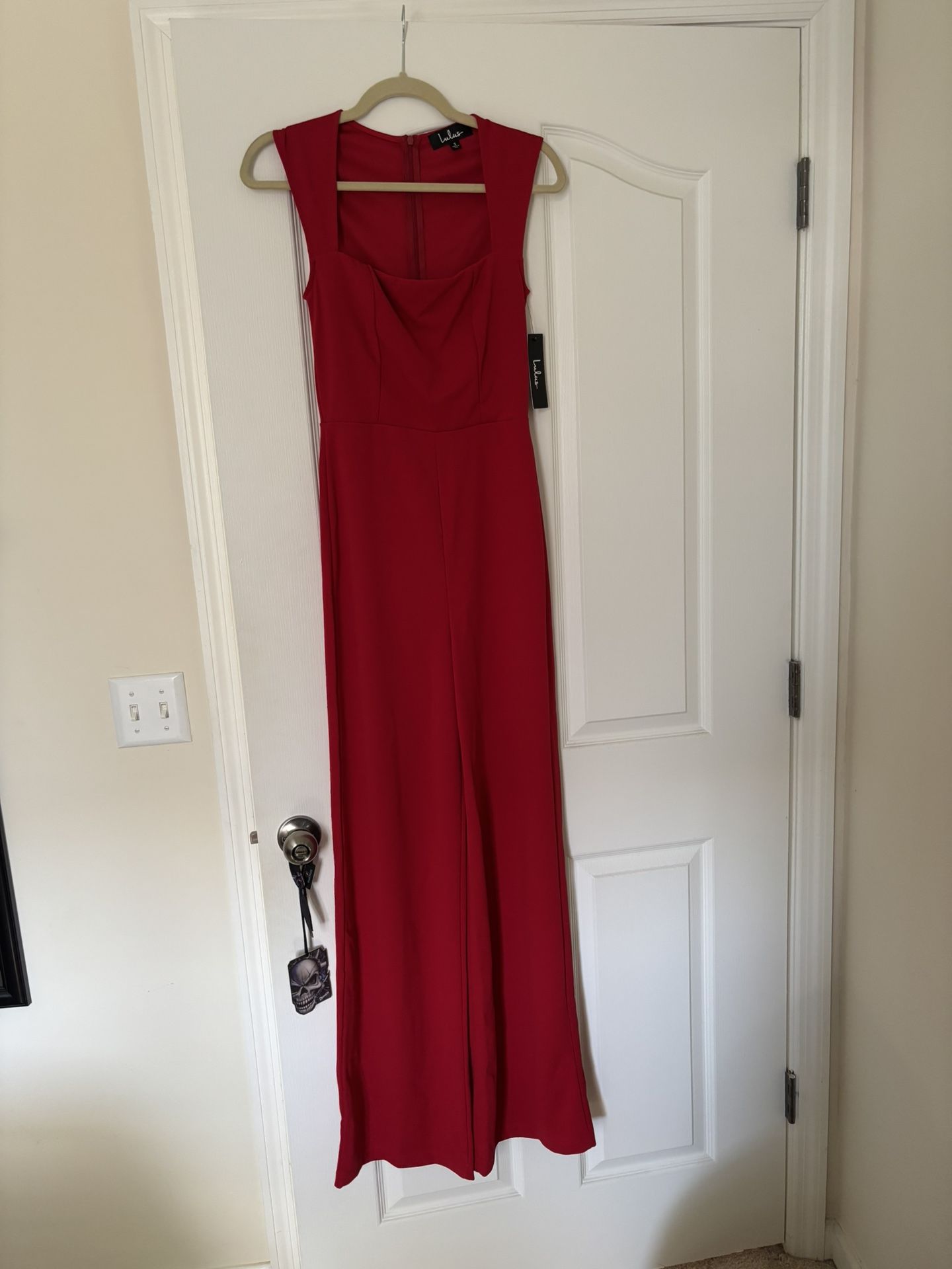 Lulu Red Jumpsuit