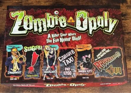 Zombie Opoly Game COMPLETE just $7 xox