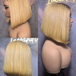Blonde Bob Wig