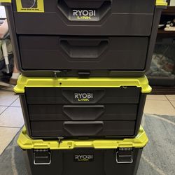 Ryobi link Rolling Tool Box
