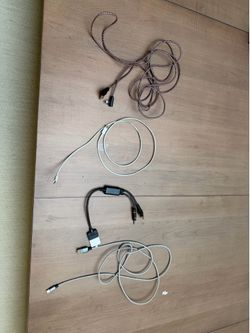 4 iphone chargers- traditional lightening chargers