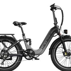 Heybike 24 Inch Fat Tire Foldable Electric Bicycle 28MPH 