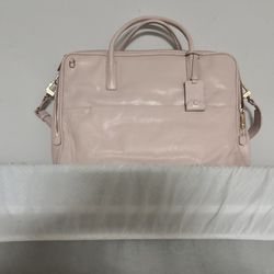 Tumi Briefcase - Blush Pink
