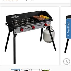 Camp Chef Tundra 3 Burner Stove with Griddle