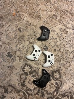Used Xbox controllers do work not bottom cap