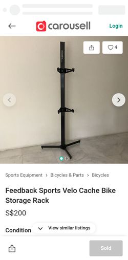 Velo Cache bike rack
