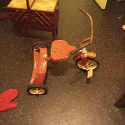 Vintage Roadmaster Tricycle Two-step Made In USA