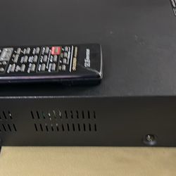 Emerson VHS recorder with remote control