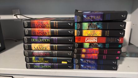 “Left Behind” series books hardcover and softcover