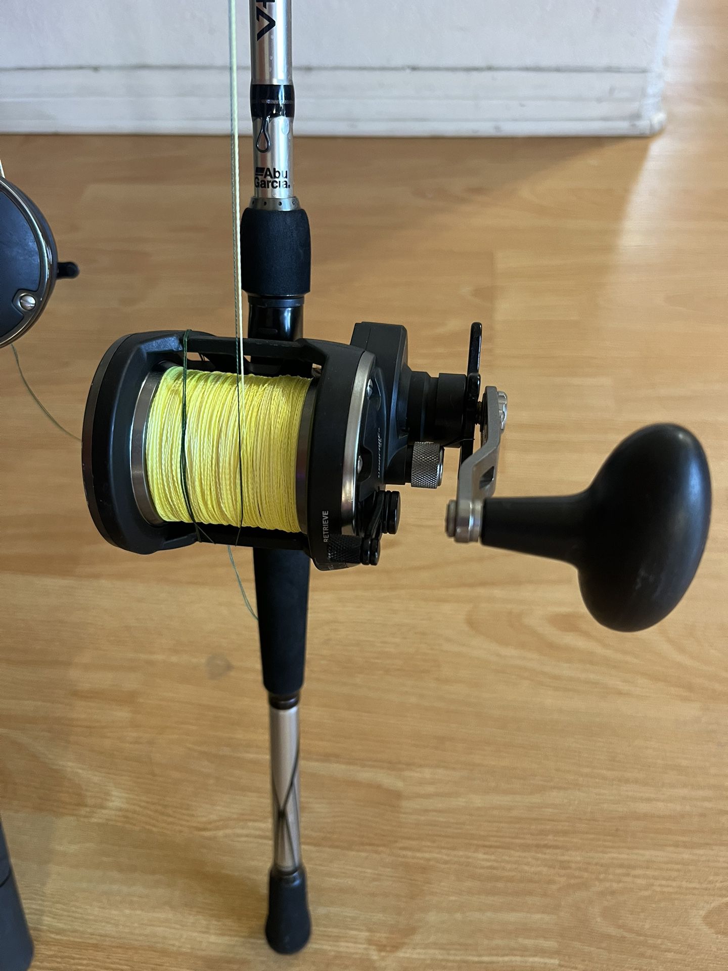 Fishing Reel (not The Fishing Racket) If You Buy both Reel You Will Get A Fishing Racket For Free