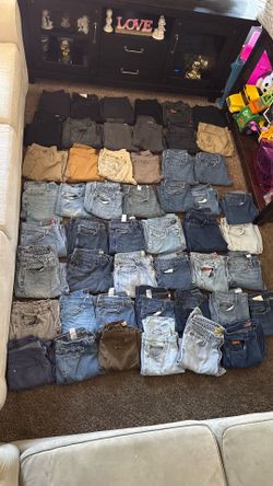Jorts Jeans Pants Baggy Regular  (DESCRIPTION)