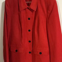 Women’s Ted Jacket By Alfred Dunner, Size 10p, NWT