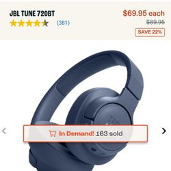JBL 720BT KNL Headphones 