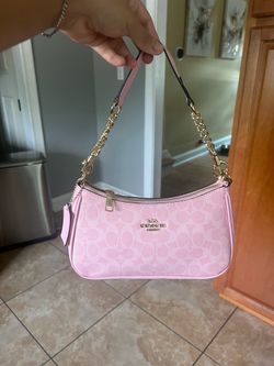Pink coach bag
