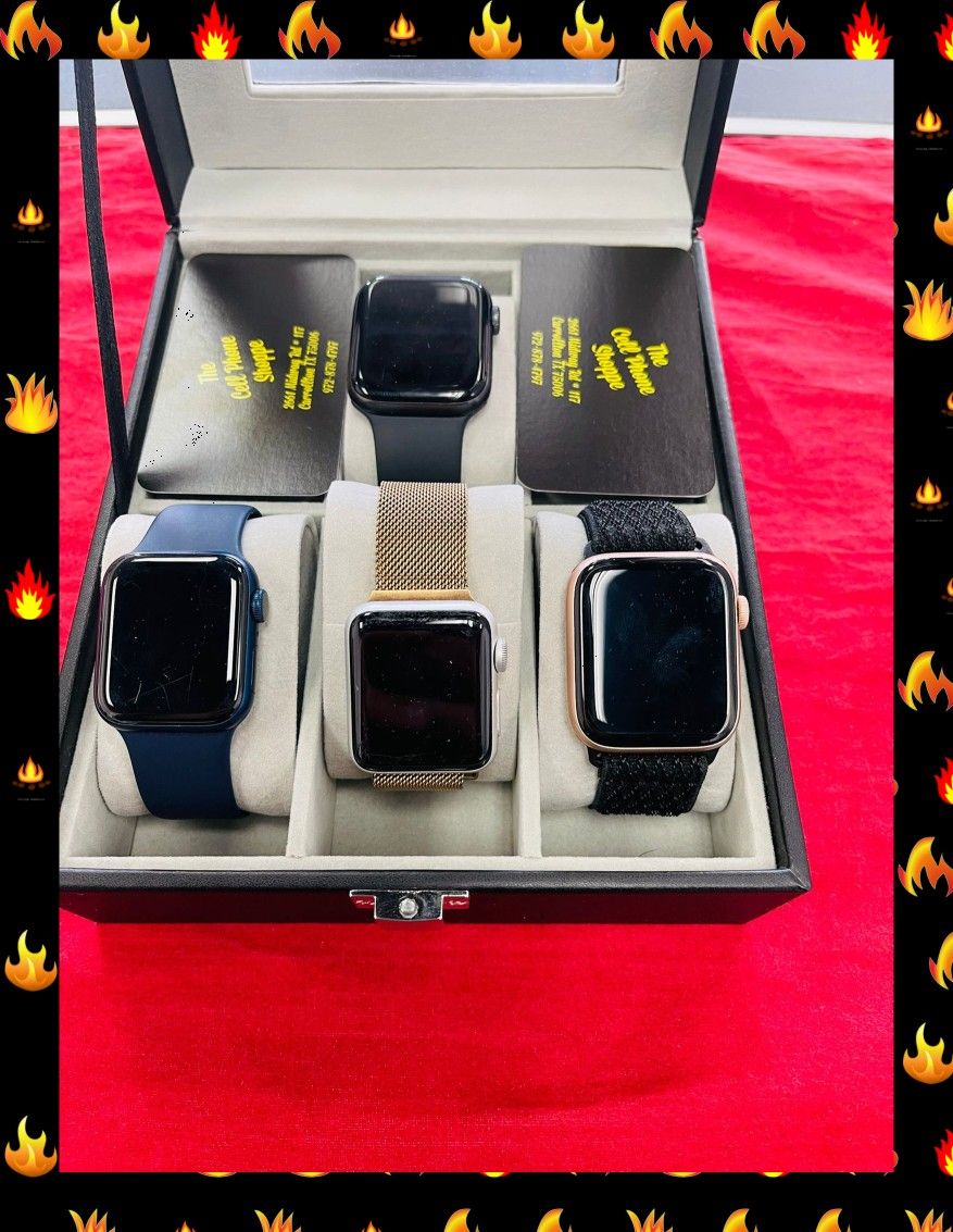 Apple Watches Series 3 , 4, 5, 6 and 7 (finance for 16 down and No Credit needed)
