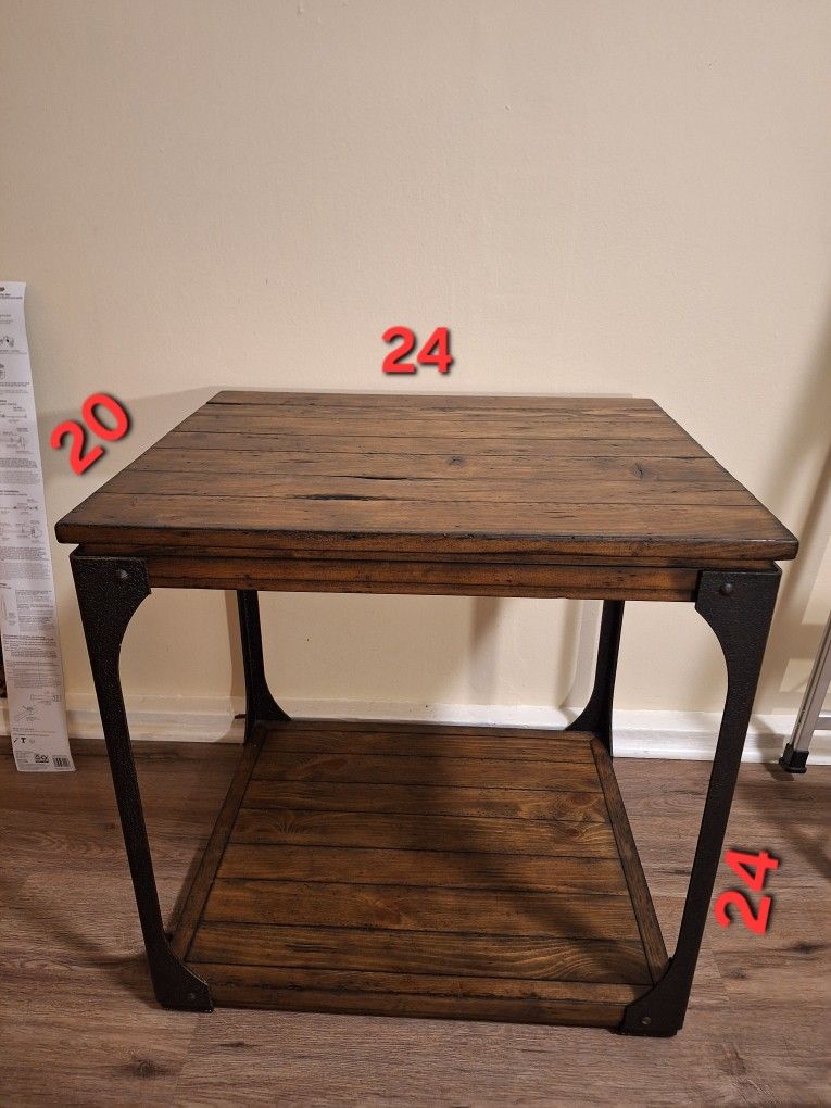 Tables Rustic Metal & Wood