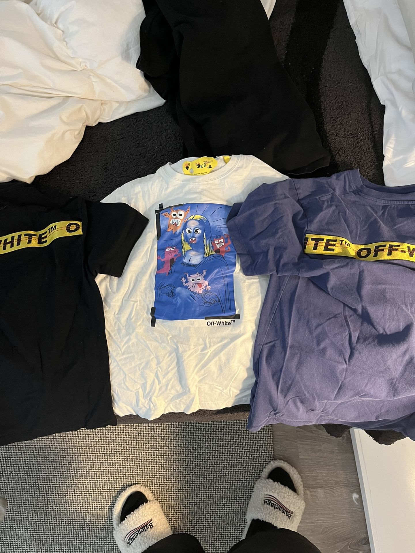 3 Pack Bundle For Off White Shirts