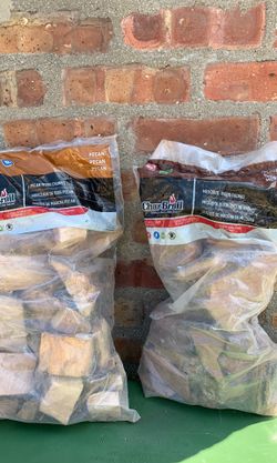BBQ smoking chunks! Pecan and mesquite!